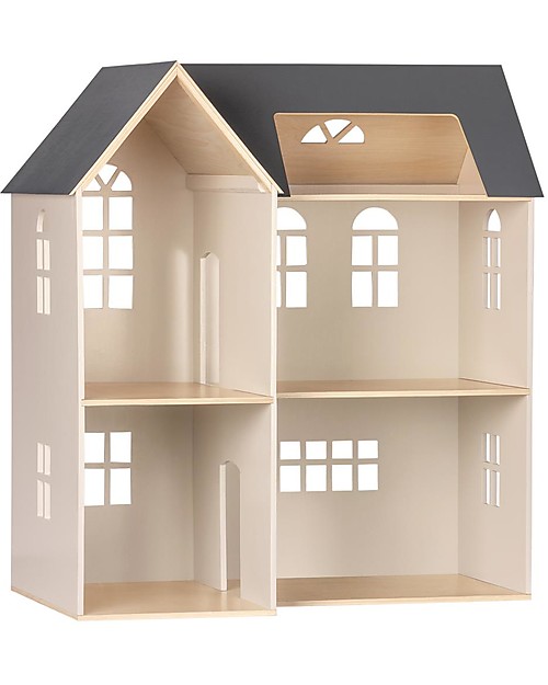 Maileg Casetta dei Topini in Legno - 2 piani + Attico - 72x40x80 cm Pupazzi