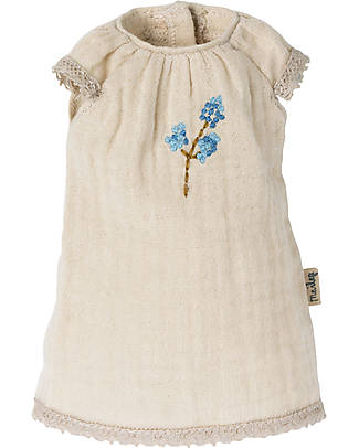 Maileg Coniglietta - Abito con Ricamo - Altezza 27 cm Peluche