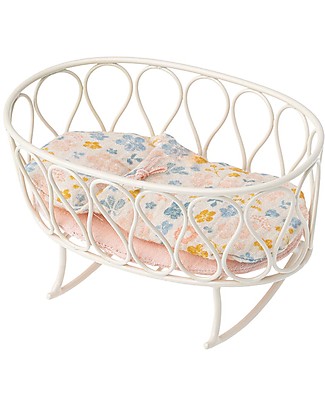 Maileg Culla con Coperta - 9 cm - per Casa dei Topini Maileg Accessori Bambole