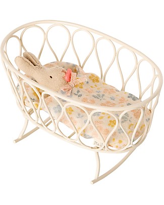 Maileg Culla con Coperta - 9 cm - per Casa dei Topini Maileg Accessori Bambole