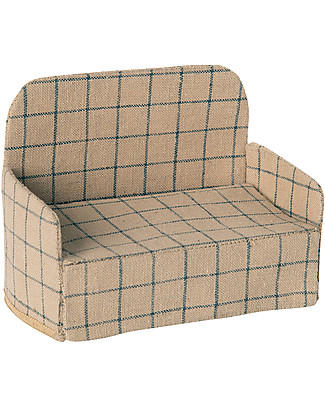 Maileg Divano in Lino - 8 cm - per Casa dei Topini Maileg Accessori Bambole