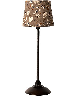 Maileg Lampada da Terra Antracite - 22 cm - per Casa dei Topini Maileg Accessori Bambole
