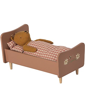 Maileg Lettino Vintage in Legno - 25 cm - per Mamma Orsa Teddy Accessori Bambole