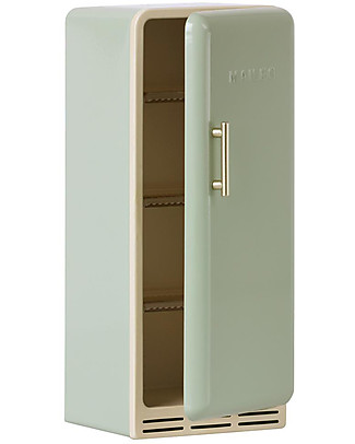 Maileg Mini Frigorifero Vintage - Menta - 22 cm - per Casa dei Topini Accessori Bambole