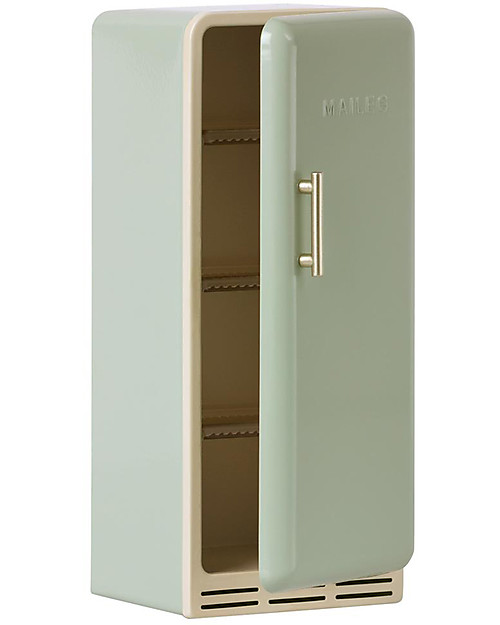 Maileg Mini Frigorifero Vintage  - Menta - 22 cm - per Casa dei Topini Pupazzi