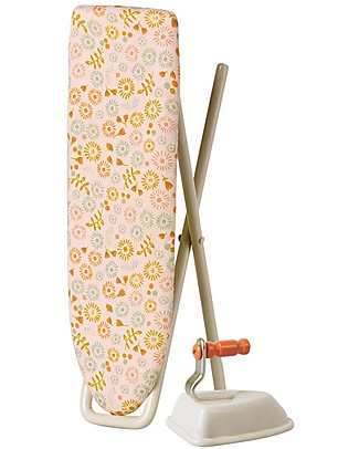 Maileg Mini Set con Asse e Ferro da Stiro - Motivo Floreale - 14 cm - per Casa dei Topini Accessori Bambole