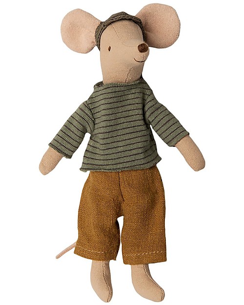 Maileg Papà Topolino in Stile Vintage - 15 cm Pupazzi