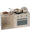 Maileg Set Cucina - 8 cm - per Casa dei Topini Maileg - Utensili Uova e Salsicce 
 Pupazzi