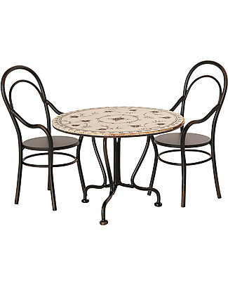 Maileg Tavolo con Sedie - 8 cm - per Casa dei Topini Maileg Accessori Bambole