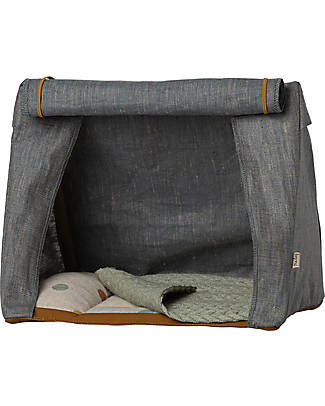 Maileg Tenda da Campeggio Happy - Altezza 17,5 cm - per Topini Maileg Giochi per Inventare Storie