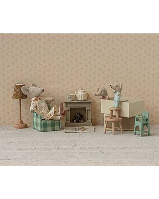 Maileg Topini Gemelli in Scatola di Fiammiferi - Altezza 8 cm Pupazzi