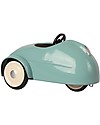 Maileg Topino con Macchina Vintage Blu e Garage - 10 cm Pupazzi