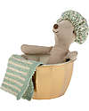 Maileg Topo del Benessere - Sorella Maggiore - con Vasca da Bagno - Altezza 12 cm Pupazzi