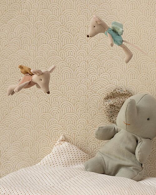 Maileg Topo Fatina - Cipria - Altezza 11 cm Pupazzi