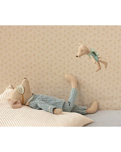 Maileg Topo Fatina - Menta - Altezza 11 cm Pupazzi