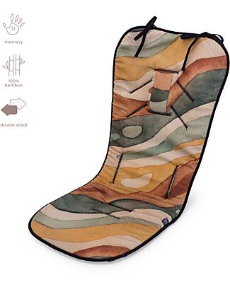 Makaszka Cuscino per Passeggino - 100% Bambù Oeko-Tex - Rainbow Mountain Accessori Vari