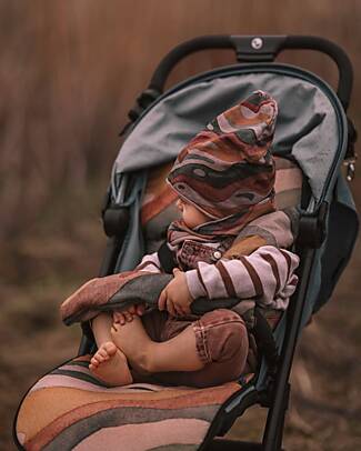 Makaszka Cuscino per Passeggino - 100% Bambù Oeko-Tex - Rainbow Mountain Accessori Vari