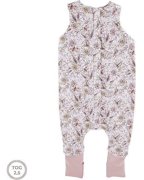 Makaszka Sacco Nanna con Gambe - Dream Garden - TOG 2.5 - 100% Mussola Cotone Sacchi Nanna