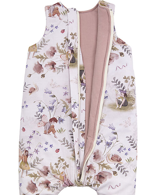 Makaszka Sacco Nanna con Gambe - Fairies - TOG 0.5 - 100% Mussola Cotone Sacchi Nanna