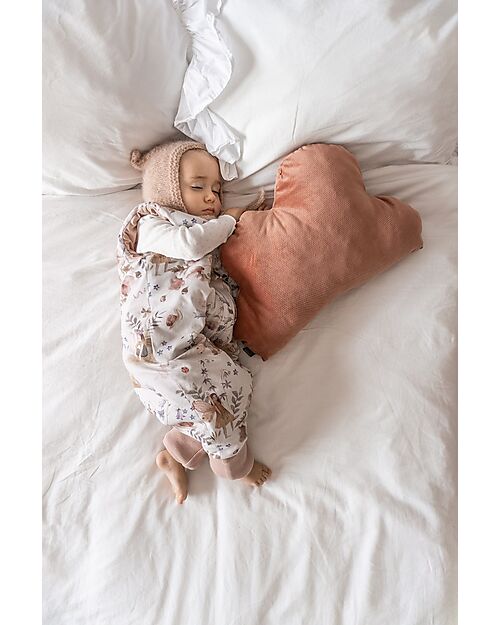 Makaszka Sacco Nanna con Gambe - Fairies - TOG 0.5 - 100% Mussola Cotone Sacchi Nanna