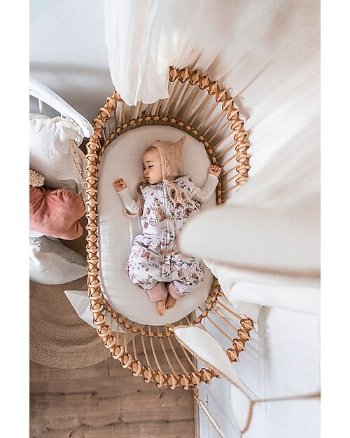 Makaszka Sacco Nanna con Gambe - Fairies - TOG 0.5 - 100% Mussola Cotone Sacchi Nanna