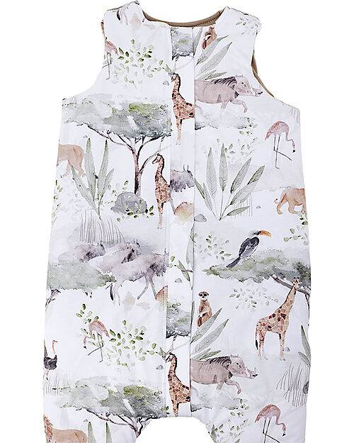 Makaszka Sacco Nanna con Gambe - Savana - TOG 0.5 - 100% Mussola Cotone Sacchi Nanna