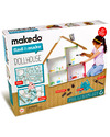 MakeDo Set di Costruzione Casa delle Bambole - Dollhouse (Strumenti riutilizzabili ad alto potenziale creativo!) Kit Fai Da Te