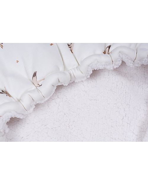 Malomi Kids Copertina Seggiolino Auto - Goose - 100% Cotone Bio GOTS Sacchi Passeggino