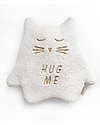 Malomi Kids Peluche Termico Gattino - Hug Me - Ecru - con Noccioli di Ciliegia Doudou