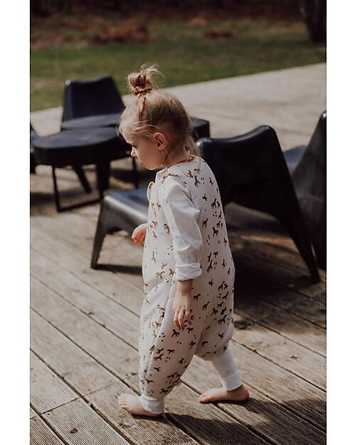Malomi Kids Sacco Nanna 1-3 anni - Cavalli - TOG 1 - 100% Bamboo Sacchi Nanna