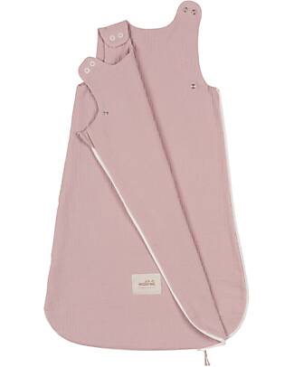 Malomi Kids Sacco Nanna Estivo 0-1 anni - Rosa - TOG 0.5 - 100% Mussola di Cotone Sacchi Nanna