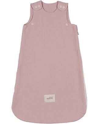 Malomi Kids Sacco Nanna Estivo 0-1 anni - Rosa - TOG 0.5 - 100% Mussola di Cotone Sacchi Nanna
