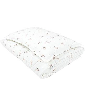Malomi Kids Set Letto Cuscino e Trapunta L - Goose - 100% Cotone - 135x100cm Set Copripiumino