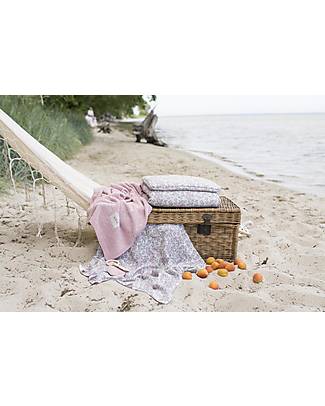 Malomi Kids Set Letto Cuscino e Trapunta XL - Apricot Natural - 100% Cotone - 160x120cm Set Copripiumino