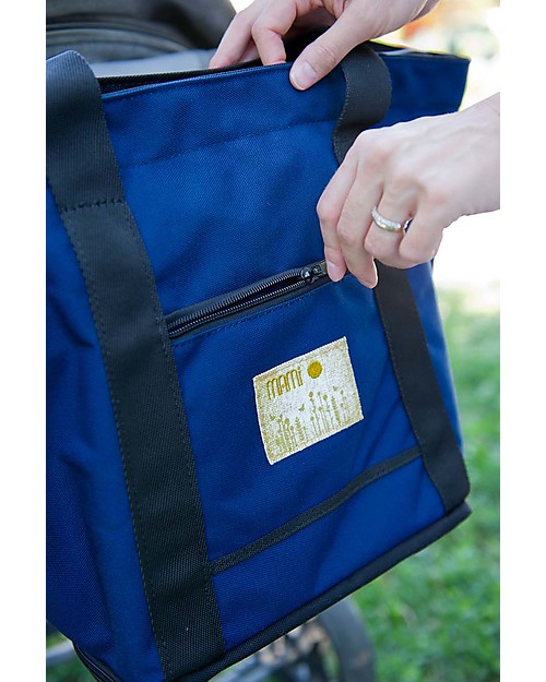 Mami Borsa Cambio Mami, Blu/Nero - Include materassino! Fatta in Italia! Borse Cambio