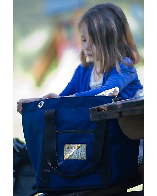 Mami Borsa Cambio Mami, Blu/Nero - Include materassino! Fatta in Italia! Borse Cambio