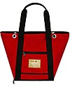 Mami Borsa Cambio Mami, Rosso/Nero - Include materassino! Prodotta in Italia! Borse Cambio