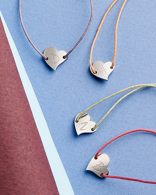 Mamijux Bracciale ABC con Iniziale del Nome del Bebè - Favoloso regalo per future mamme! Bracciali