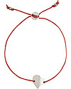 Mamijux Bracciale ABC con Iniziale del Nome del Bebè - Favoloso regalo per future mamme! Bracciali