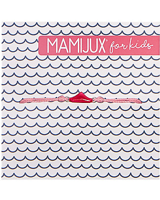 Mamijux Bracciale Bambini - Barchetta Fucsia Smaltata Bracciali