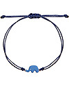 Mamijux Bracciale Bambini - Elefante Blu Smaltato Bracciali