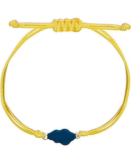 Mamijux Bracciale Bambini - Nuvola Blu Smaltata Bracciali