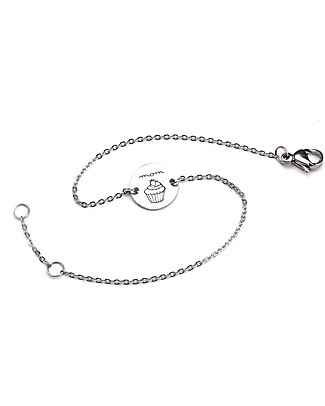 Mamijux Bracciale in Acciaio M'AMI TAG, "Mom" - per tutte le Mamme! Bracciali