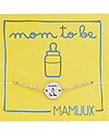 Mamijux Bracciale in Acciaio M'AMI TAG, "Mom to Be" - per Future Mamme! Bracciali