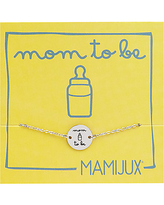 Mamijux Bracciale in Acciaio M'AMI TAG, "Mom to Be" - per Future Mamme! Bracciali