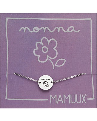Mamijux Bracciale in Acciaio M'AMI TAG, "Nonna" - per tutte le Nonne! Bracciali