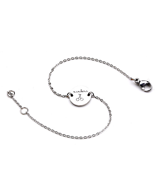 Mamijux Bracciale in Acciaio M'AMI TAG, "Sisters" - per le Migliori Sorelle! Bracciali