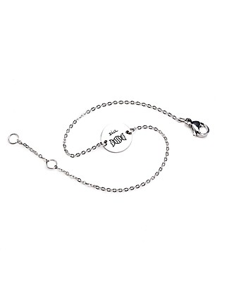 Mamijux Bracciale in Acciaio M'AMI TAG, "Zia" - per le Migliori Zie! Bracciali
