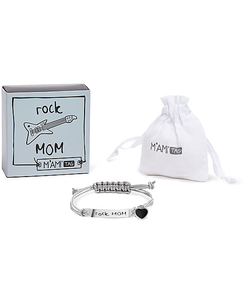 Mamijux Bracciale M’AMI Tag, Rock MOM - E tu che tipo di mamma sei? Bracciali