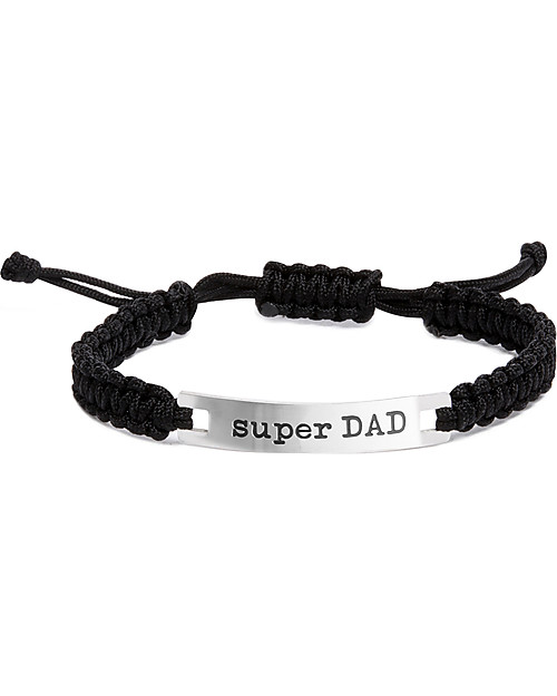 Mamijux Bracciale M’AMI Tag, Super DAD - Il regalo più dolce per il papà! Bracciali